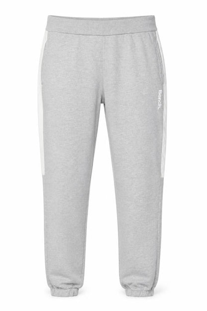 Bench Men’s Grey XL Logo Stripe Fleece Jogger Sweatpants
