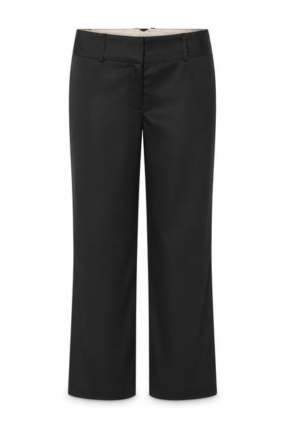 River Island Women’s Black UK 12 Bootcut Dress Trousers Stretch