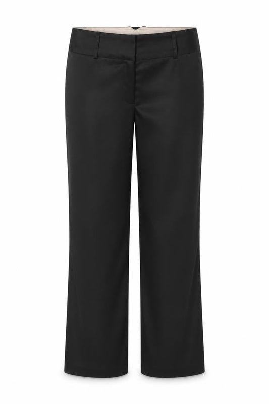 River Island Women’s Black UK 12 Bootcut Dress Trousers Stretch