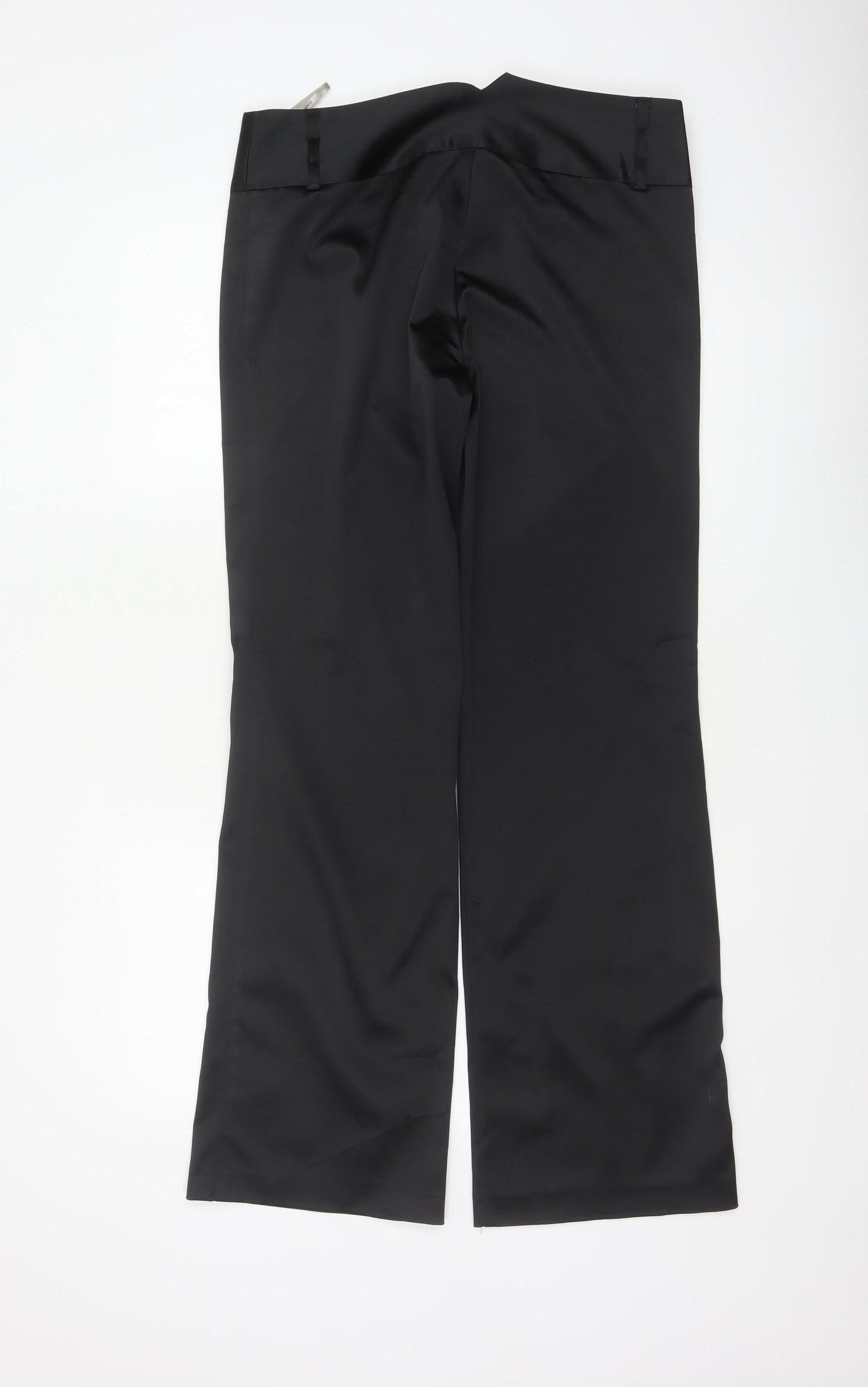 River Island Women’s Black UK 12 Bootcut Dress Trousers Stretch
