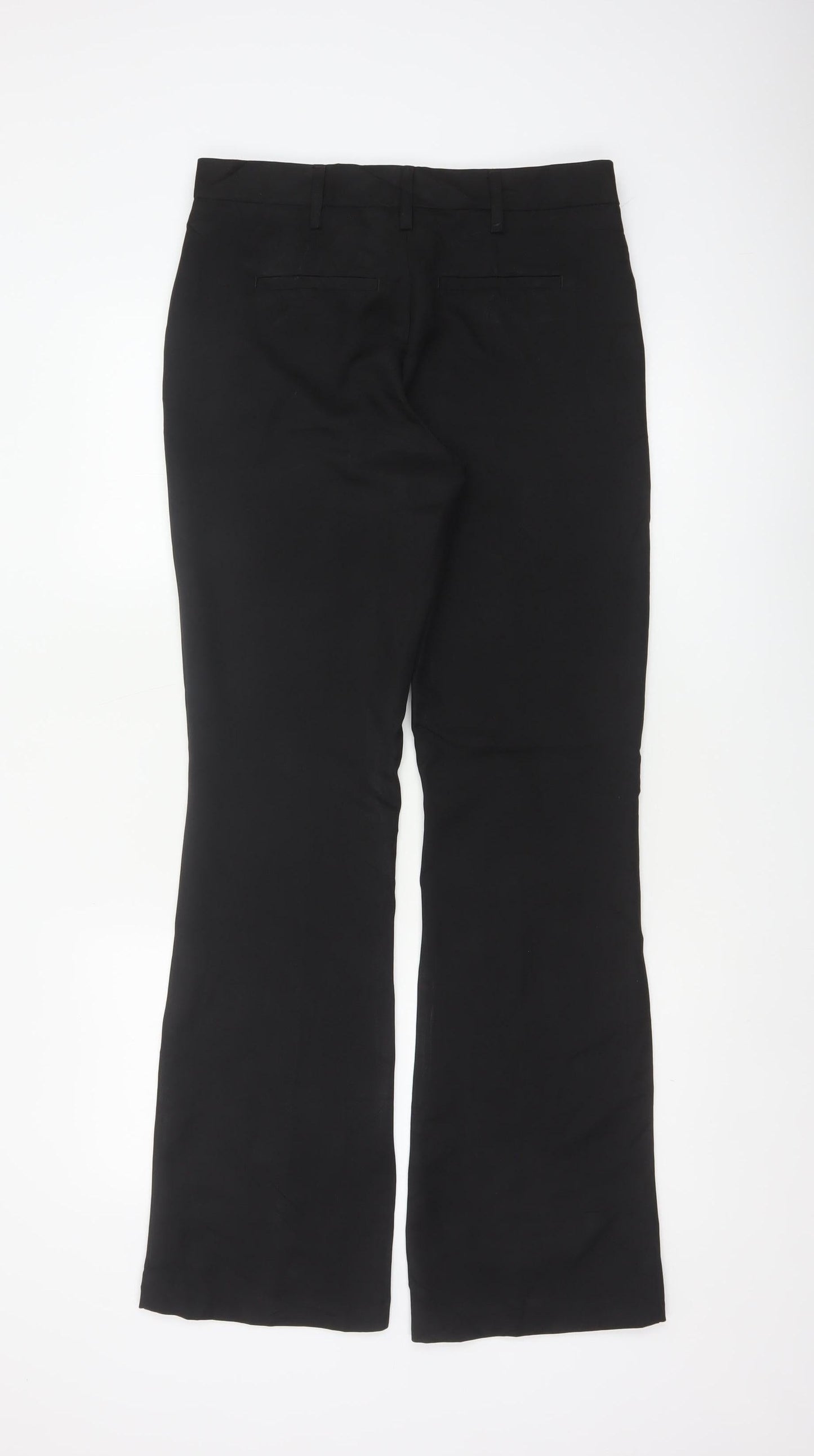 Next Women’s Black UK 8 Flared Dress Trousers Smart Workwear
