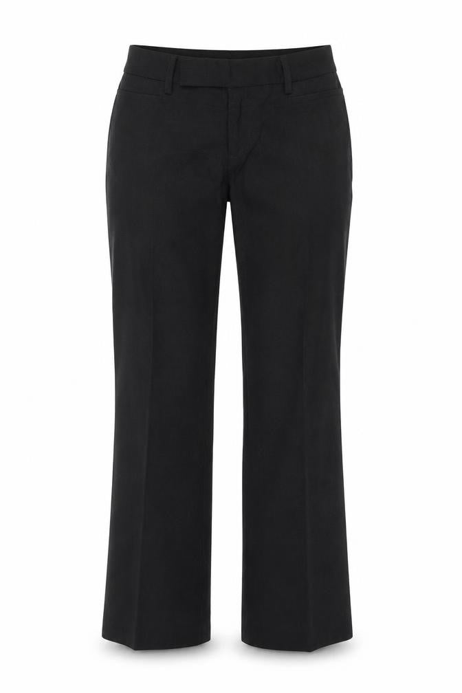 Gap Women Black UK 4 Modern Boot Stretch Tailored Work Trousers