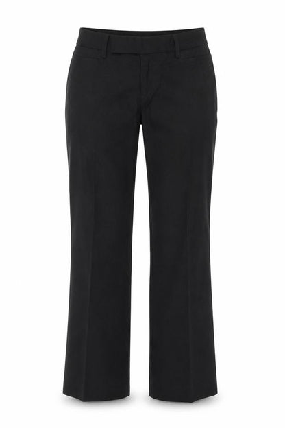 Gap Women Black UK 4 Modern Boot Stretch Tailored Work Trousers