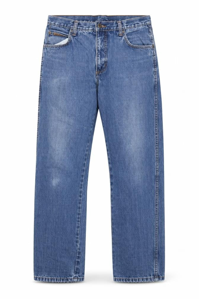 Wrangler Texas Men’s Blue W32 L32 Regular Straight Leg Jeans