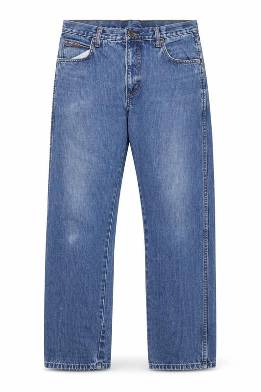 Wrangler Texas Men’s Blue W32 L32 Regular Straight Leg Jeans