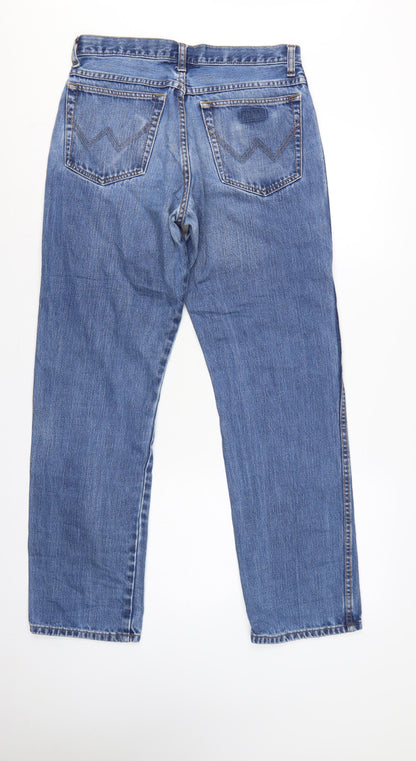 Wrangler Texas Men’s Blue W32 L32 Regular Straight Leg Jeans