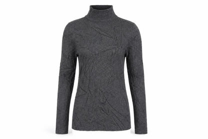 Lipsy London Women’s Grey Ribbed Roll Neck Slim Jumper UK 8
