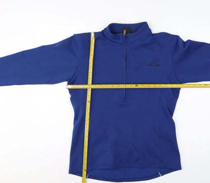 Altura Women’s Blue Size 14 Cycling Softshell 1/4 Zip Track Jacket