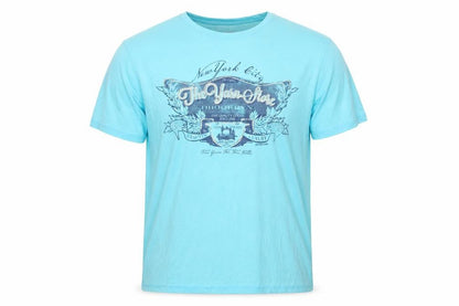 North Coast Men’s Blue 2XL New York City Graphic Print T-Shirt