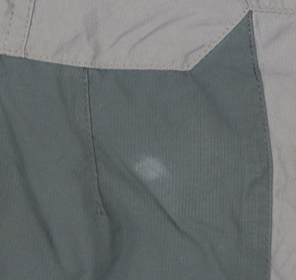 Decathlon Boys Grey Green 10 Years Convertible Cargo Hiking Trousers