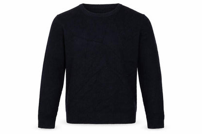 Marks & Spencer Men's Navy 2XL Lambswool Blend Crew Neck Pullover Jumper