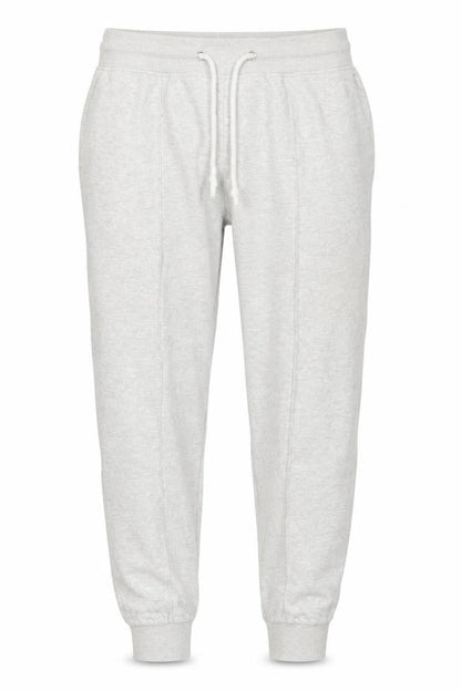 Reiss Men Grey M Jogger Sweatpants Drawstring Zip Pocket Cotton Blend