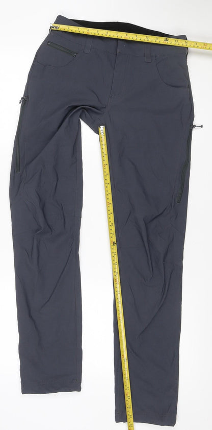 Berghaus Men’s Grey Outdoor Trousers W28 L32 Regular Zip Pockets