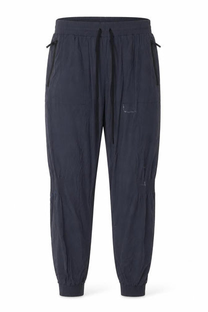 Berghaus Men's Blue 34 Jogger Trousers Drawstring Zip Pockets Cuffed