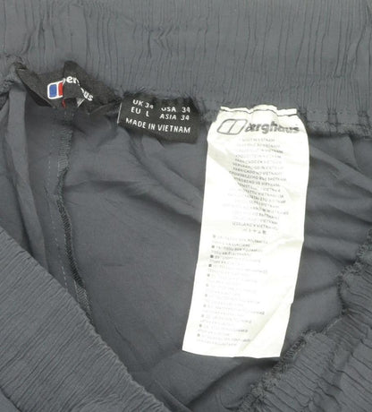 Berghaus Men's Blue 34 Jogger Trousers Drawstring Zip Pockets Cuffed