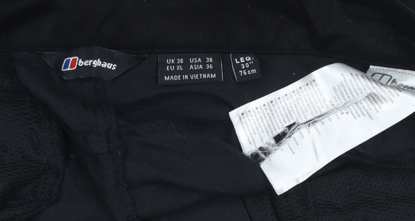 Berghaus Men's Black 36W 30L Stretch Hiking Walking Trousers
