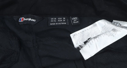 Berghaus Men's Black 36W 30L Stretch Hiking Walking Trousers
