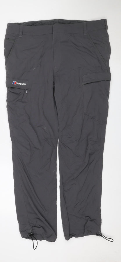 Berghaus Men's Black 38W 32L Outdoor Trousers