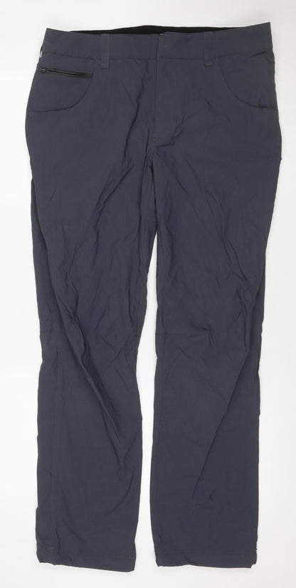 Berghaus Men’s Blue 36W 32L Cargo Walking Trousers Stretch Regular
