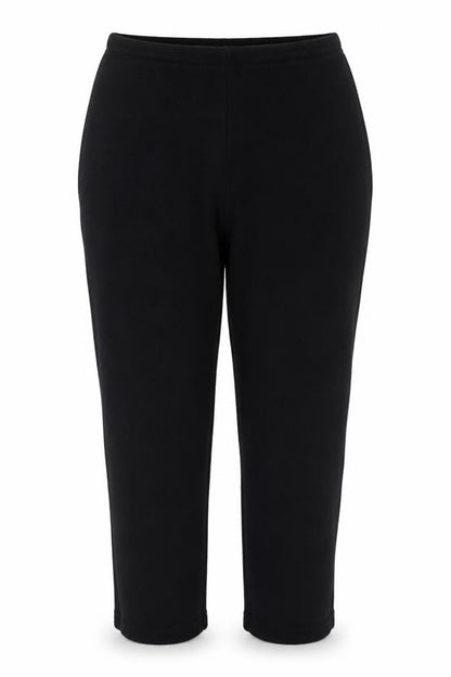 Marks & Spencer Women Black Size 16 Wide Leg Linen Viscose Trousers