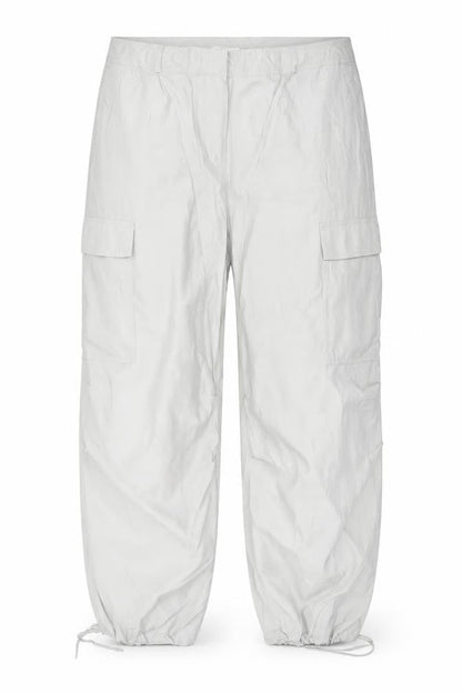 Marks & Spencer Women Grey Size 20 Long Cargo Trousers Modal Drawstring