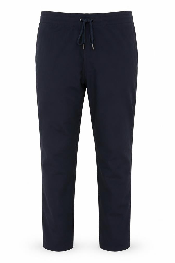 Marks and Spencer Men’s Navy Blue 2XL Regular Drawstring Trousers