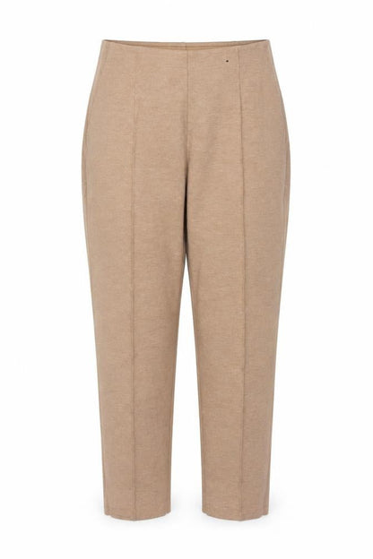Marks & Spencer Women’s Beige UK 22 Tapered Tailored Trousers