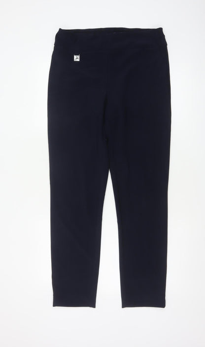 Joseph Ribkoff Women’s Black UK 10 High Rise Tapered Trousers