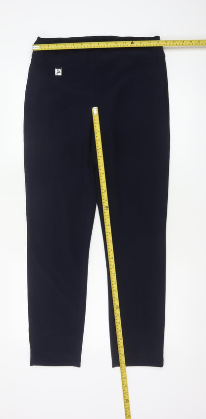 Joseph Ribkoff Women’s Black UK 10 High Rise Tapered Trousers