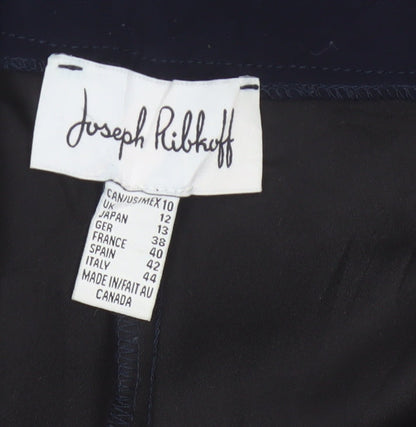 Joseph Ribkoff Women’s Black UK 10 High Rise Tapered Trousers