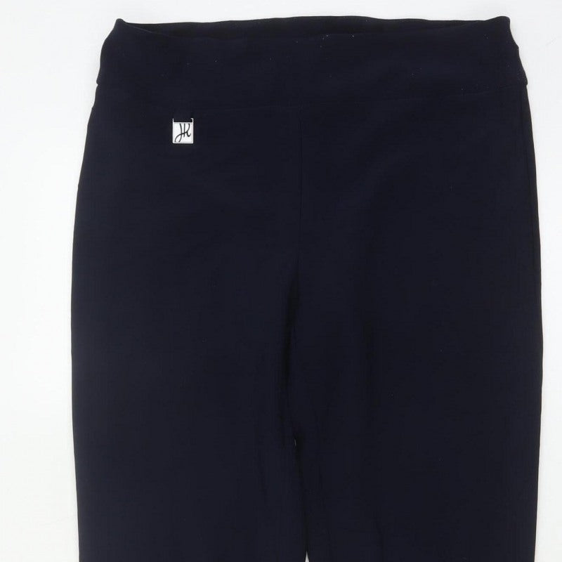 Joseph Ribkoff Women’s Black UK 10 High Rise Tapered Trousers
