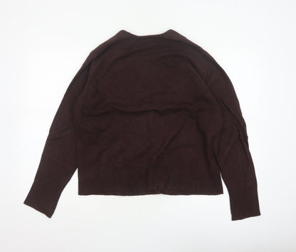 Old Navy Women’s Brown 2XL Stretch Knit Button Cardigan Long Sleeve