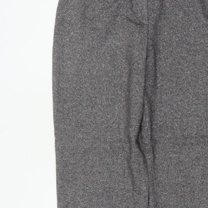 Viyella Women’s Grey Tweed Fleck Straight Trousers UK 16 Workwear