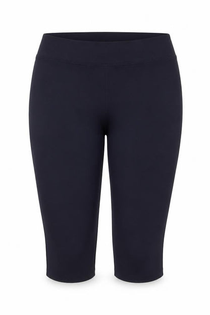 M&S Women’s Blue UK 24 Biker Shorts Stretch Cotton Activewear