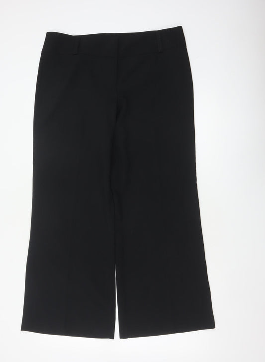 Dunnes Women’s Black UK 14 Bootcut Dress Trousers Workwear