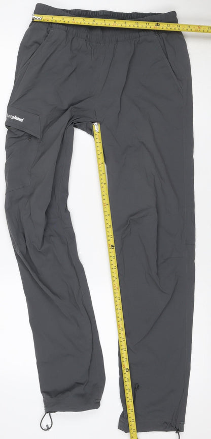 Berghaus Men’s Grey Stretch Outdoor Trousers UK 30 L32 Regular