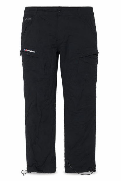 Berghaus Mens Black UK 32 Hiking Pants Lined Adjustable Waist