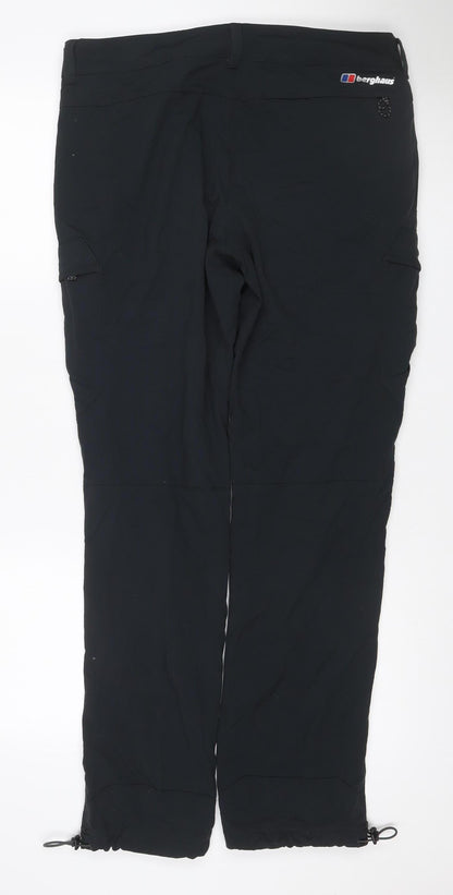 Berghaus Men’s Black Hiking Trousers L 34in Waist 32in Leg