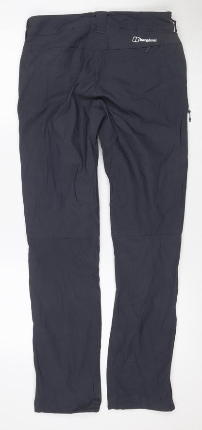 Berghaus Men's Navy S 30in 32in Leg Stretch Outdoor Walking Trousers