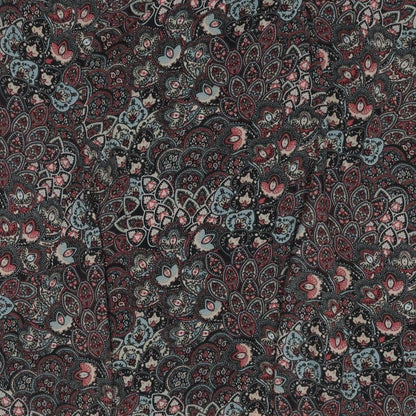Damart Women Multicoloured Paisley A-Line Knee Length Skirt UK 26/28