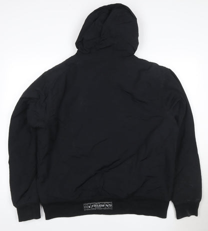 Dickies Men’s Black XL Hooded Padded Full Zip Workwear Jacket