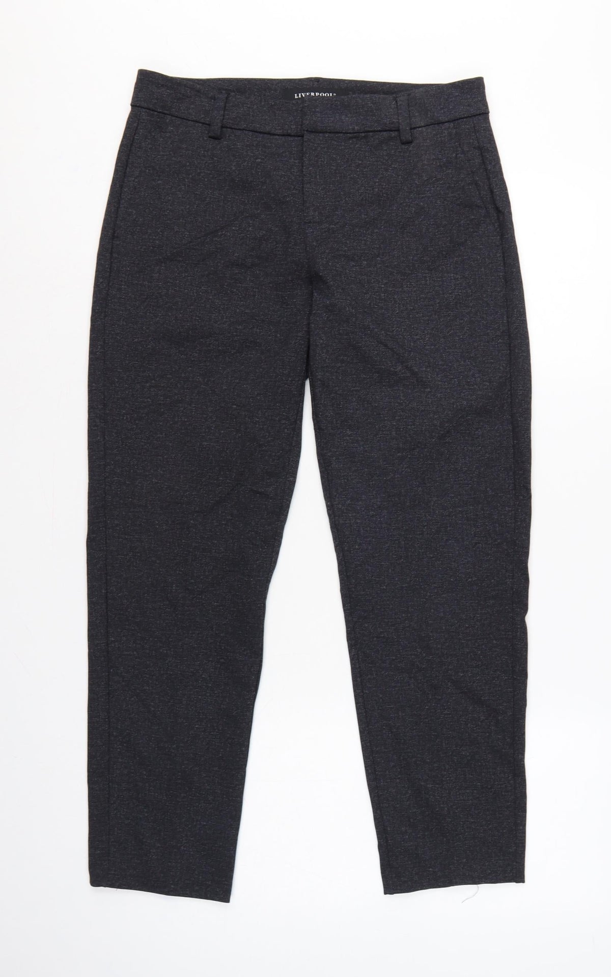 Liverpool Women’s Grey UK 8 27in Tapered Tailored Trousers