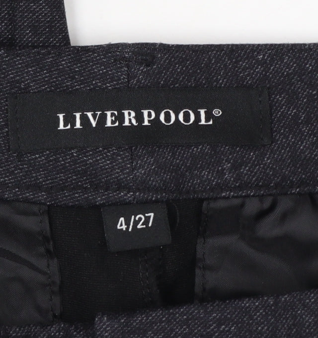 Liverpool Women’s Grey UK 8 27in Tapered Tailored Trousers