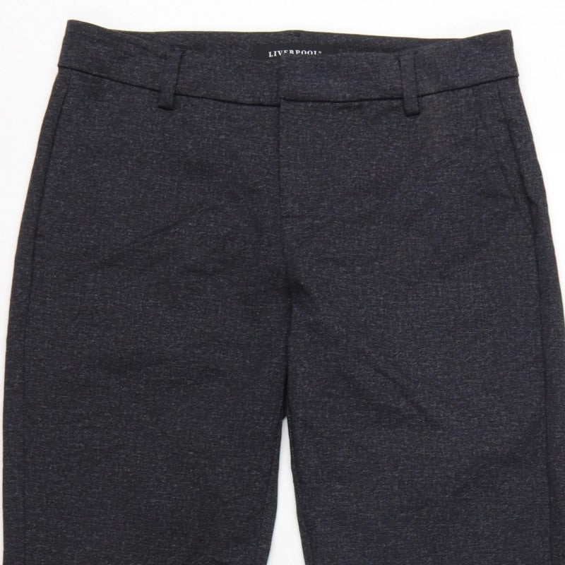 Liverpool Women’s Grey UK 8 27in Tapered Tailored Trousers