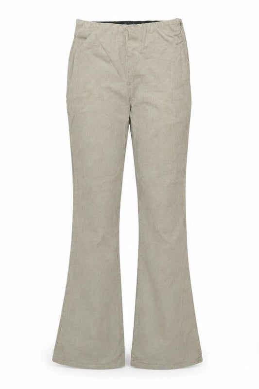 ASOS Design Women Green Tall UK 10 Corduroy Flared Trousers