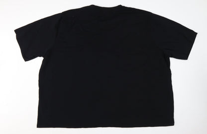 MP Men's Black 3XL Logo Crew Neck Short Sleeve Cotton T-Shirt