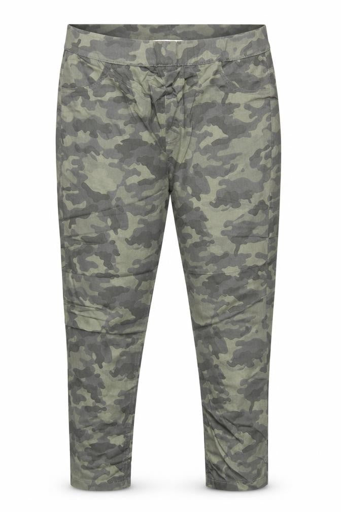 Marks & Spencer Women Green Camo UK 14 Slim Stretch Jeggings