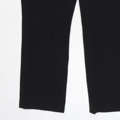 Wallis Women’s Black Petite Size 12 Straight Leg Dress Trousers