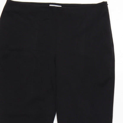 Wallis Women’s Black Petite Size 12 Straight Leg Dress Trousers