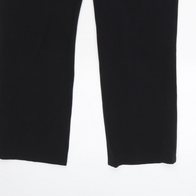 Wallis Women’s Black Petite Size 12 Straight Leg Dress Trousers